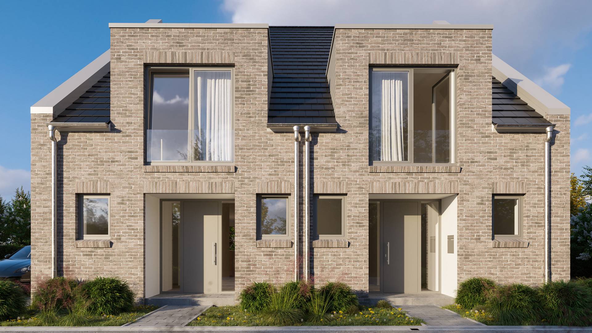 Architekturvisualisierung Wohnprojekt Bremen Deutschland