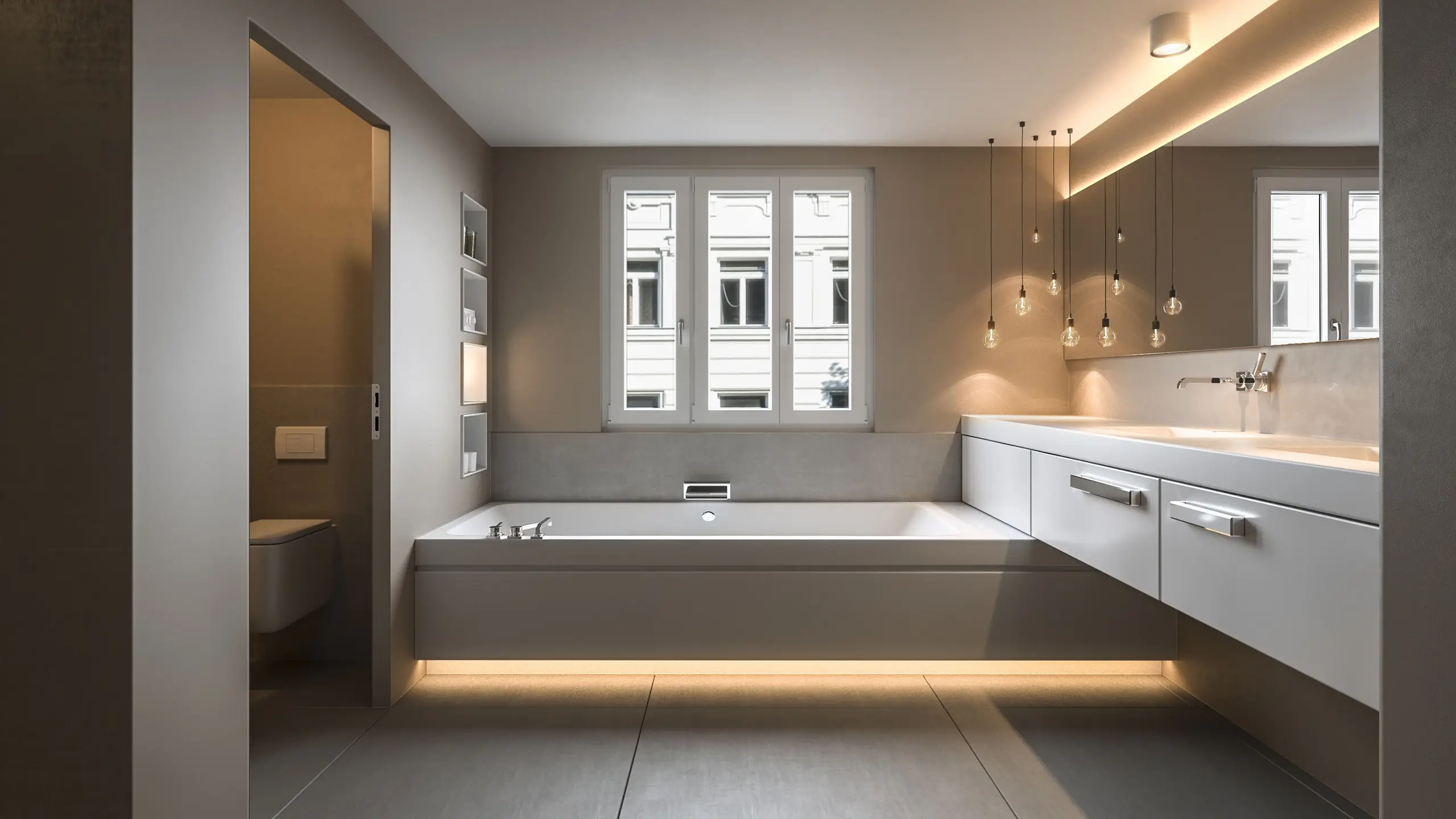 3D Visualisierung Frankfurt – Innenraumvisualisierung Badezimmer